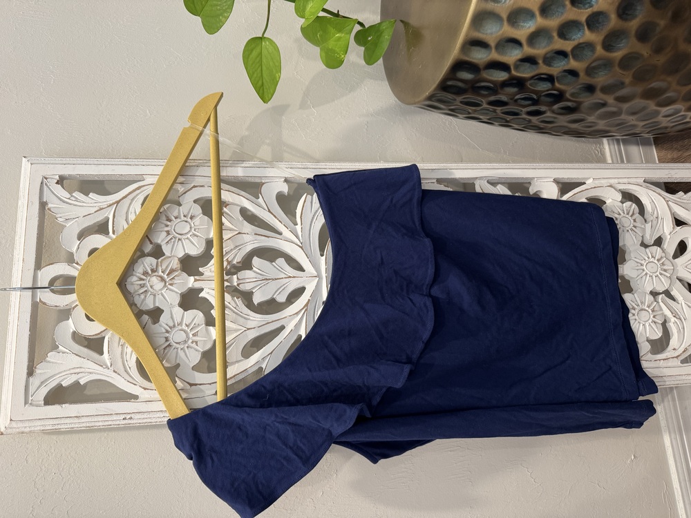 Off-the-shoulder blouse